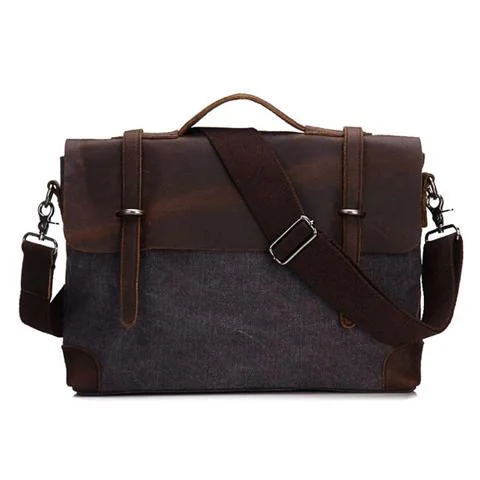 Sac besace homme vintage | TUMMEL - Outdoor Sports Shop – Bons Plans Randonnée & Trekking Sac à bandoulière en toile canvas vintage pour homme • Mon sac bandoulière