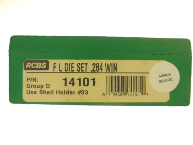 JEUX OUTILS ACIER RCBS CALIBRE 284 WINCHESTER - Saldi Straordinari – Offerte Speciali Disponibili armes Adesso
