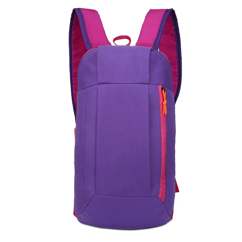 Sac à dos violet simple - Outdoor Sports Shop – Bons Plans Randonnée & Trekking Sac à dos - Rose violet - 2 compartiments + poches zippées - Dos matelassé  - Collège - Lycée - Walke - Papeterie & Fournitures scolaires