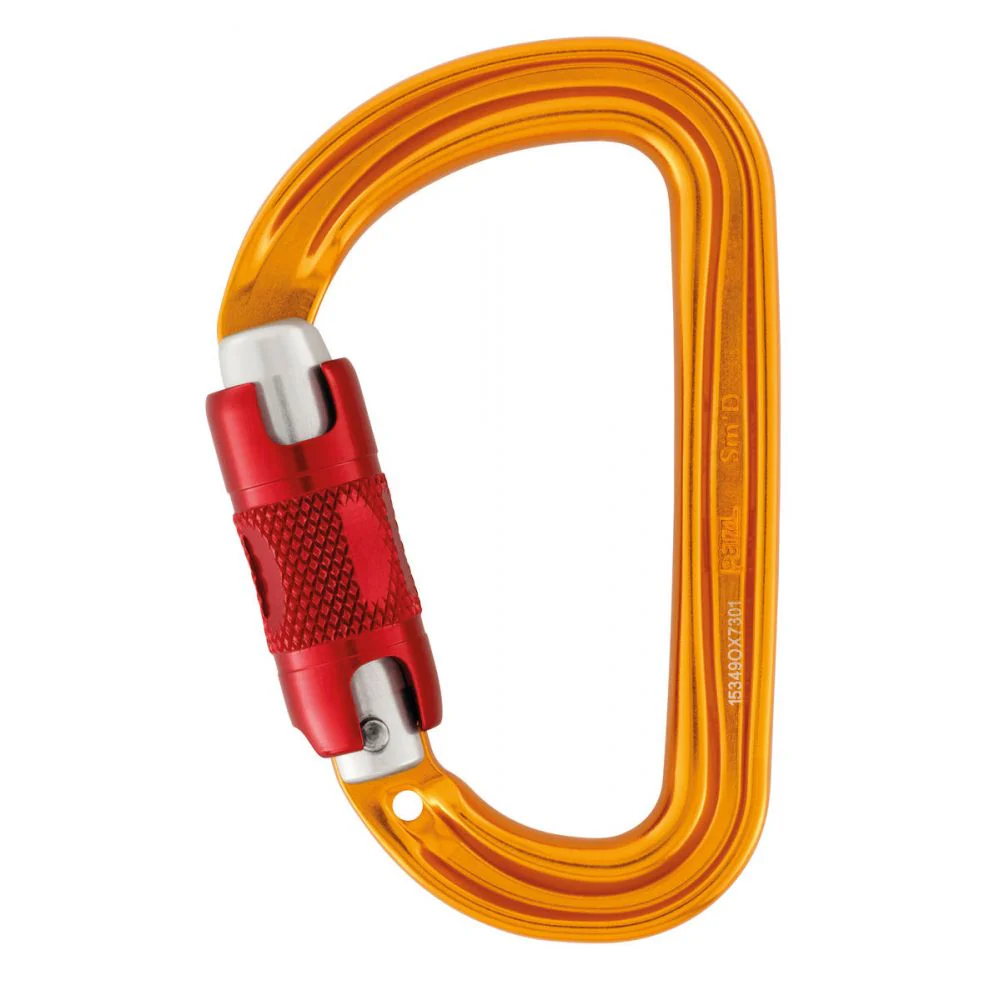 MOUSQUETON SM'D TWIST LOCK. - Des Équipements Pensés pour Profiter de Chaque Instant Dehors - Petzl sm