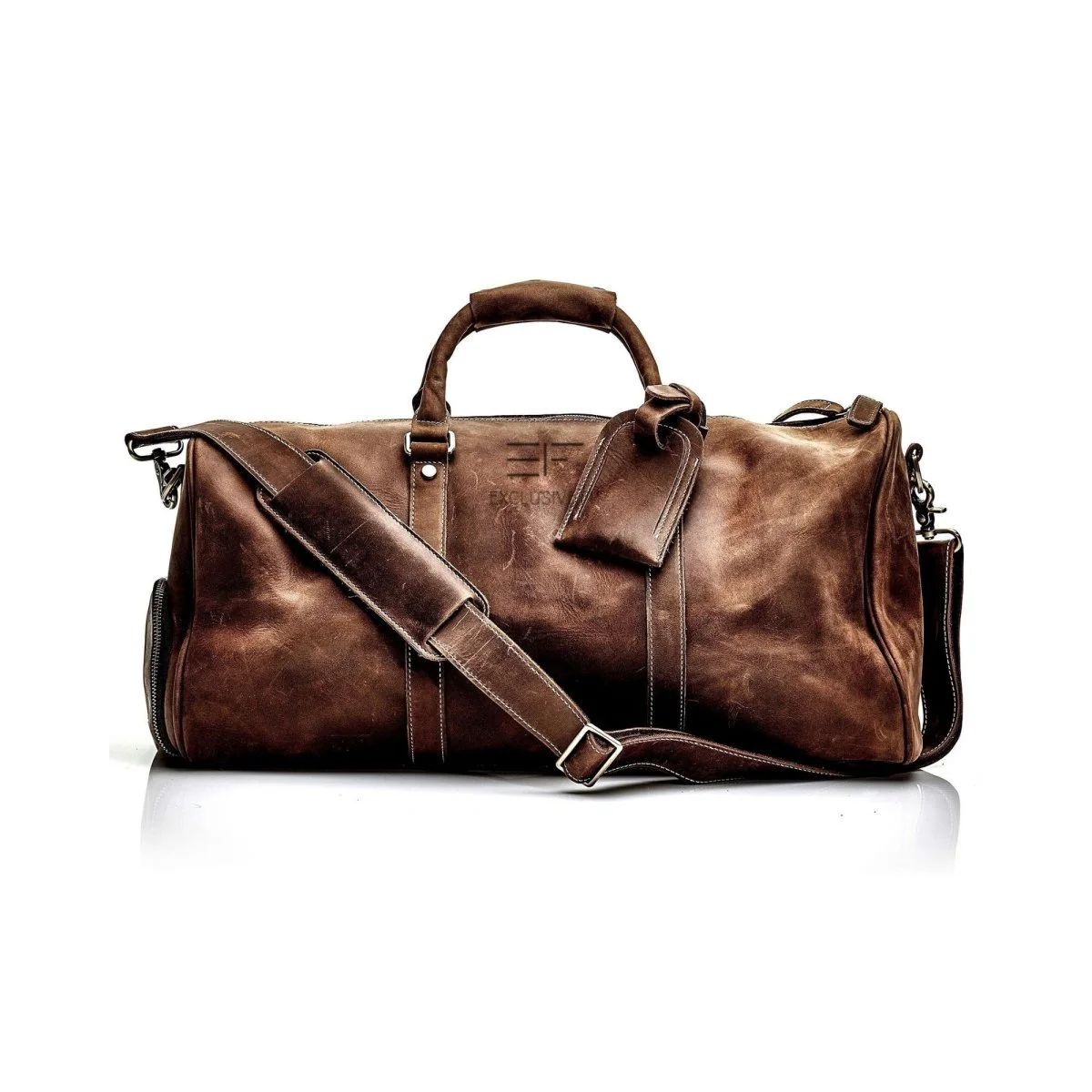 Sac de sport Heritage Brown – EXCLUSIVE FIT - Matériel sport pas cher – Meilleur rapport qualité-prix Sac de sport femme
