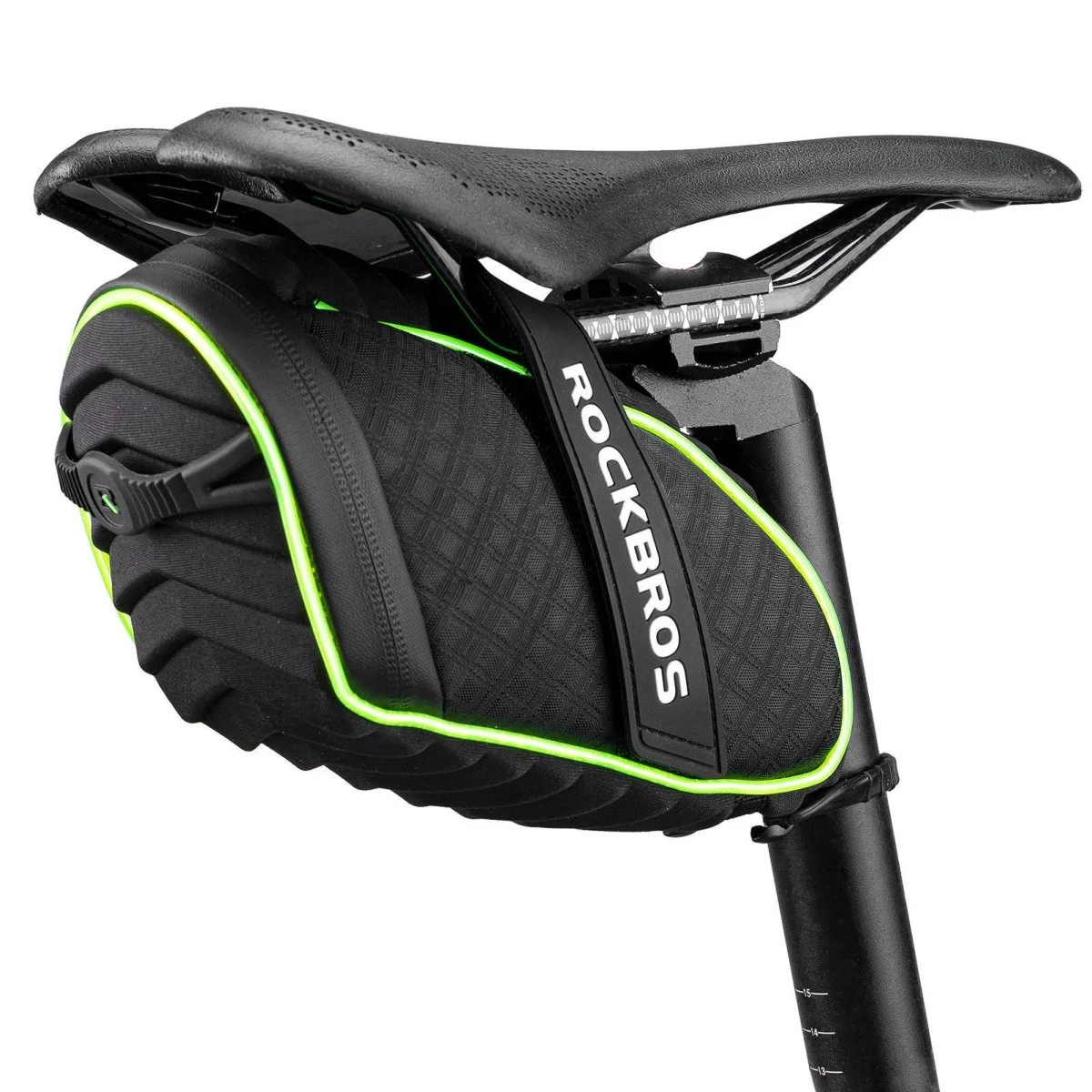 Sacoche selle vélo bande réfléchissante ROCKBROS Accessoires Outdoor Liberté Mouvement