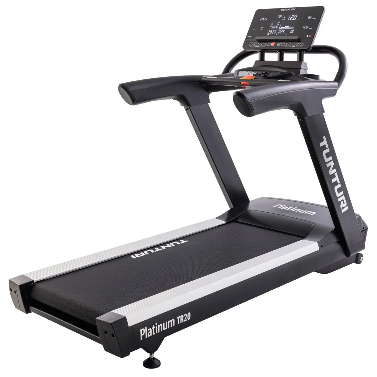 Tunturi Platinum T20 Tapis de Course Professionnel 4 HP AC avec amorti et Écran LCD 10’’ inclinaison 15% - Matériel sport pas cher – Meilleur rapport qualité-prix - {'count': 3, 'name': 'Bluetooth'}