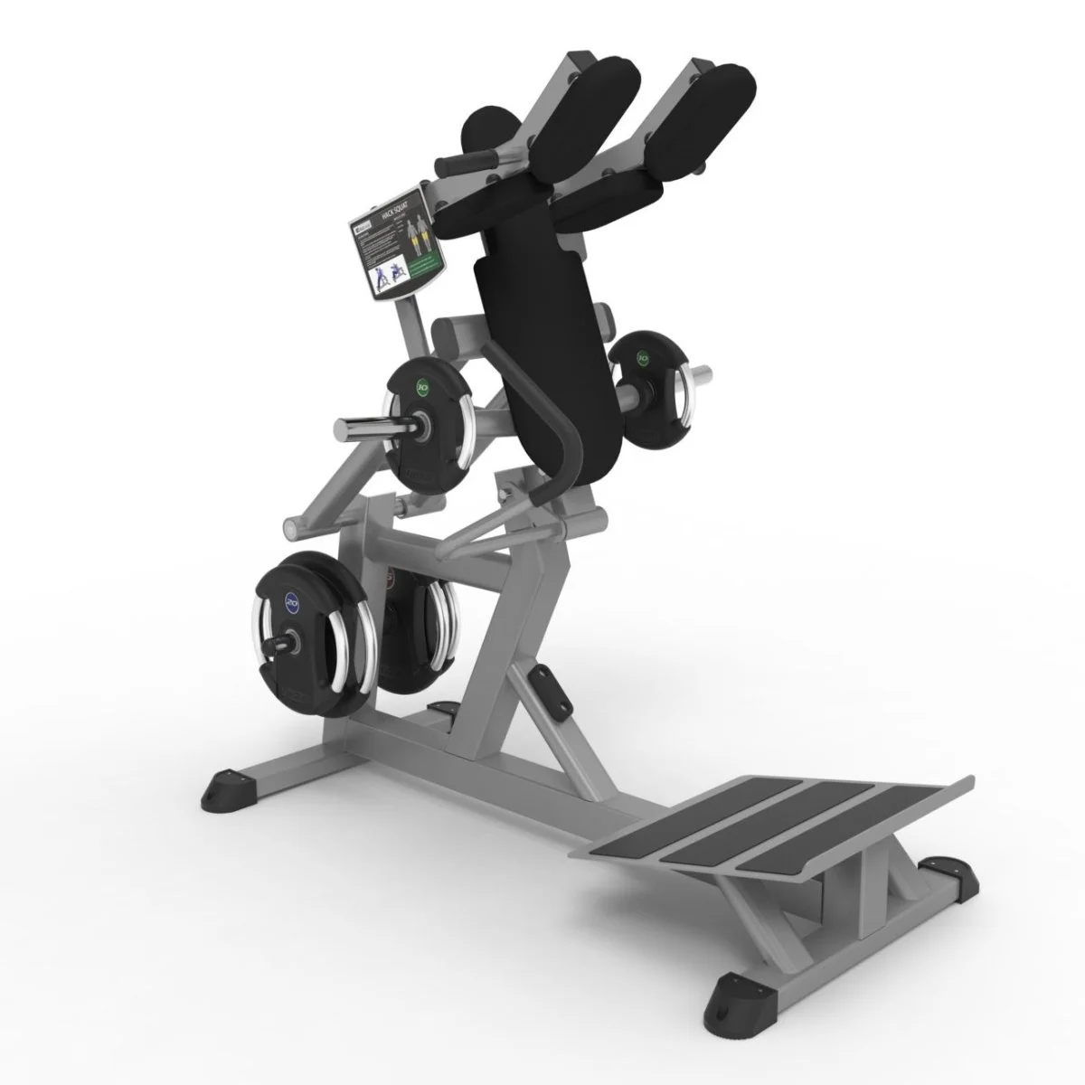 Machine Squat INDIGOFITNESS: Poussée Naturelle bois et Sécurité Maximale - Matériel sport pas cher – Meilleur rapport qualité-prix