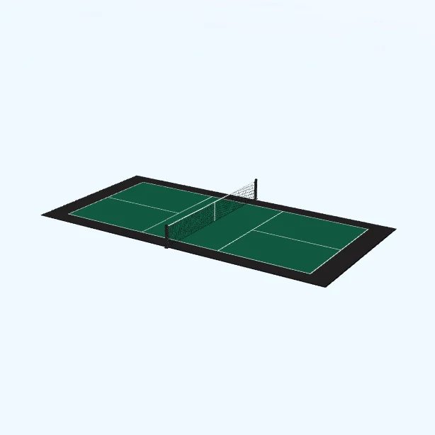 Dalles Terrain Pickleball Recul m² Matériel sport cher Meilleur rapport qualité prix