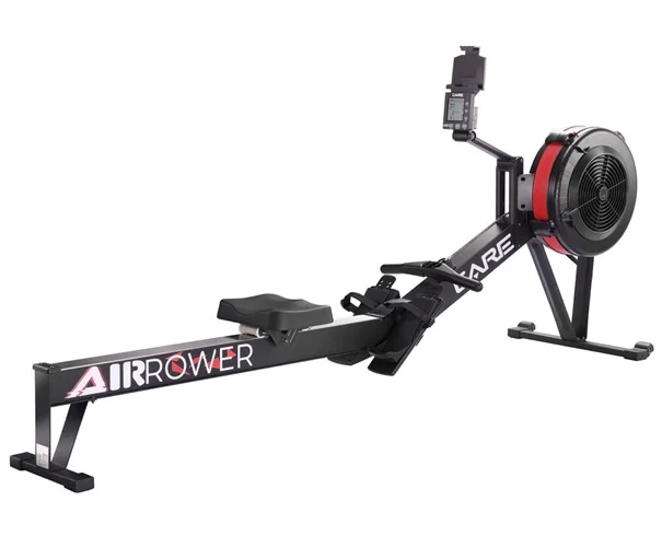 Rameur Air Rower: Performance et Confort avec 10 Niveaux de Résistance - Matériel sport pas cher – Meilleur rapport qualité-prix - Titanium strength