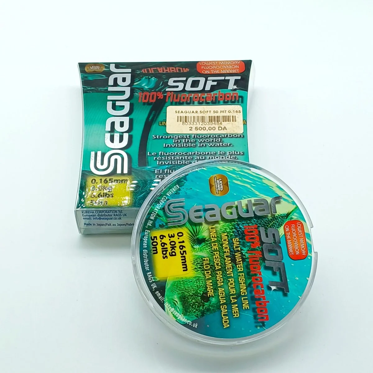 Fluorocarbone Seaguar Soft 50m - Matériel sport pas cher – Meilleur rapport qualité-prix Super Fishing Line Fluorocarbone 100 m | Fil de pêche