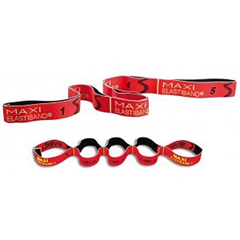 Maxi Elastiband Rouge SVELTUS Résistance kg Poignées XL Matériel sport cher Meilleur rapport qualité prix
