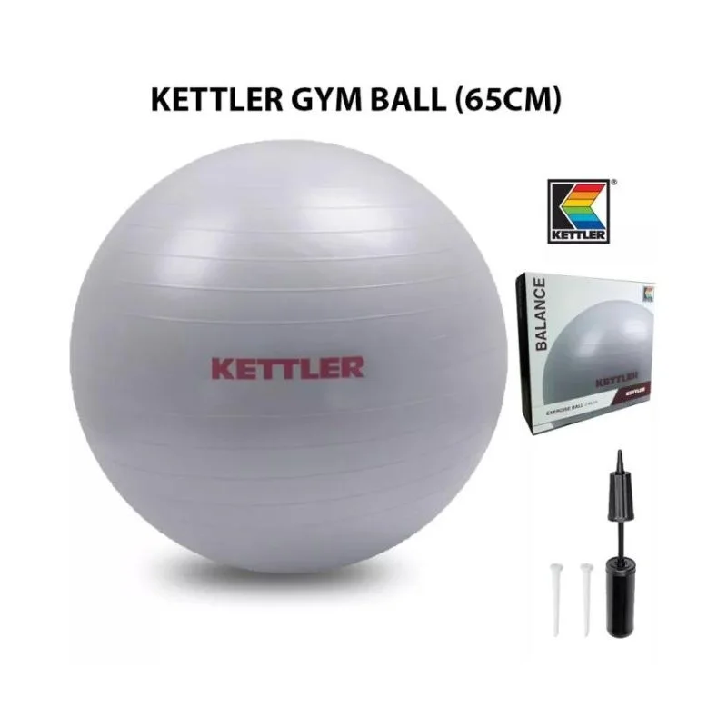 Gym ball kettler 65CM - Matériel sport pas cher – Meilleur rapport qualité-prix - Exercise ball