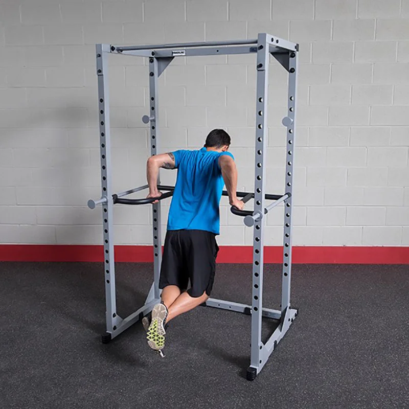 Barres Dips Sécurisées pour Cages Squat PPR200/BFPR100 BODYSOLID Acier - Matériel sport pas cher – Meilleur rapport qualité-prix