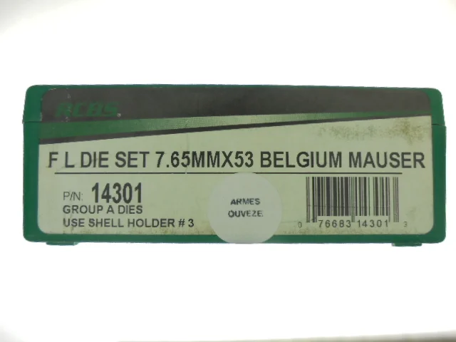 JEUX OUTILS Completa ACIER RCBS CALIBRE 7.65X53 MAUSER - Saldi Straordinari – Offerte Speciali Disponibili Adesso