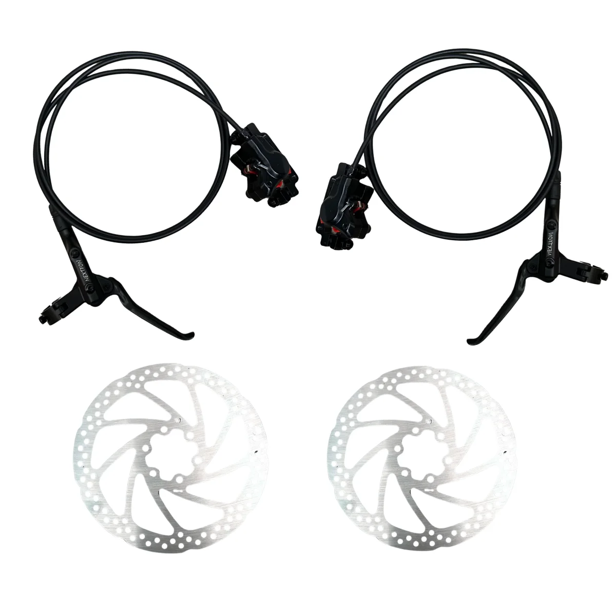 Freins hydraulique (AV Pieces +AR) NEXTFON + deux disque 160mm - Équipements Outdoor pour Activités en Pleine Nature