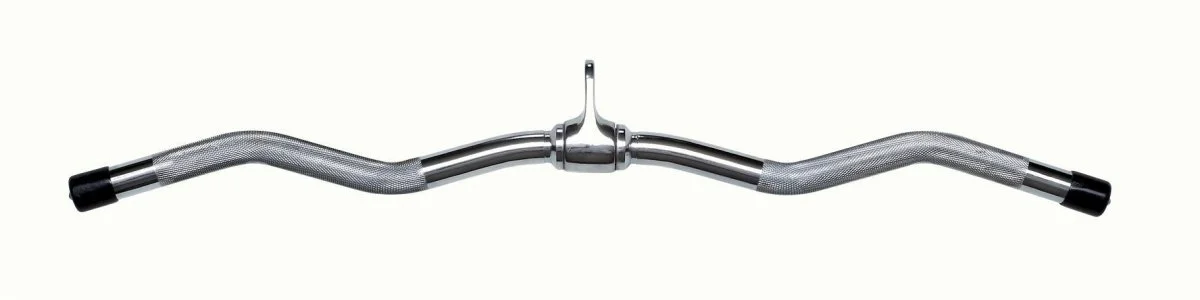 Barre Curl Poitrine Moustache Chromée: Optimisez Traction Biceps & Triceps - Matériel sport pas cher – Meilleur rapport qualité-prix
