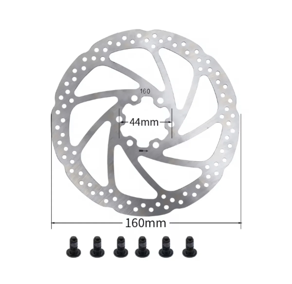 Disque frein 160mm - Équipements Outdoor pour Activités en Pleine Nature - {'count': 15, 'name': 'disque'}