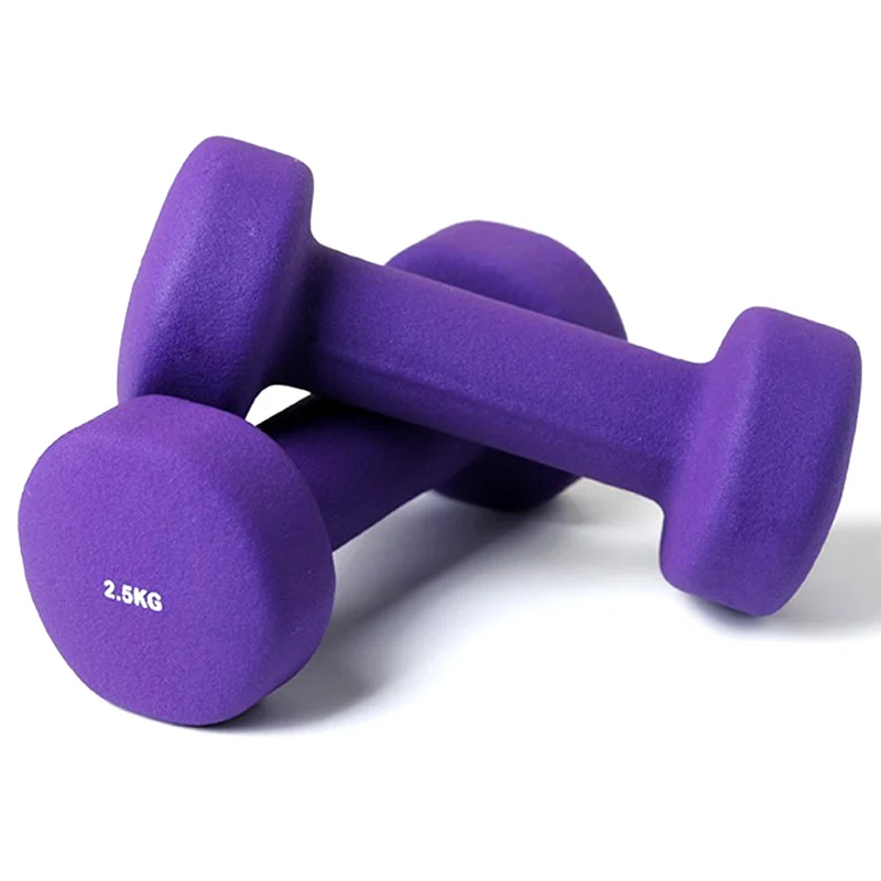 Haltères Fitness Néoprène 2.5kg Violet: Confort et Style assuré ! - Matériel Europe sport pas cher – Meilleur rapport qualité-prix
