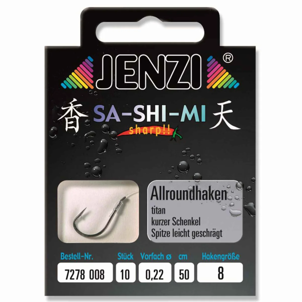 Hameçon Allround Sa-Shi-Mi Taille 8 lot de 10 - Saldi Straordinari – Offerte Speciali Disponibili Adesso CAZSTYK Lot de 5 hameçons de taille 6/8/10/12 en acier au carbone, triple  mâchoire, forets résistants : Amazon.fr: Sports et Loisirs