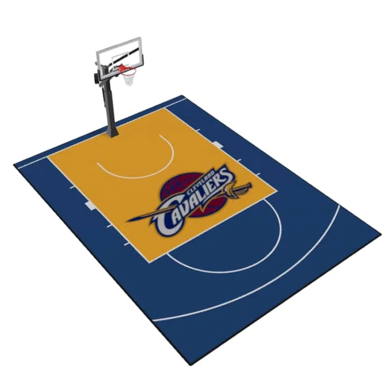 Terrain Basket NBA Cleveland Cavaliers Logo Dimensions choix Matériel sport cher Meilleur rapport qualité prix