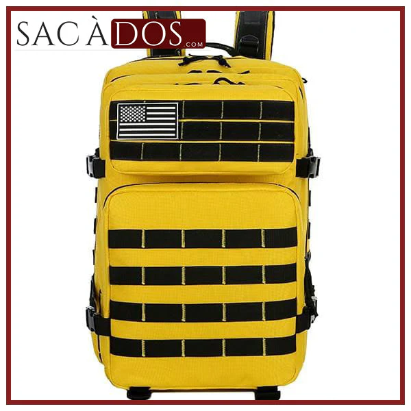 Sac a Dos Crossfit Jaune - Outdoor Sports Shop – Bons Plans Randonnée & Trekking Sac à dos d'urgence Elite Bags noir avec ampoulier